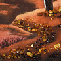 Картина янтарная "Осень" 60х80 см, фотография 3. Интернет-магазин ЛАВКА ПОДАРКОВ