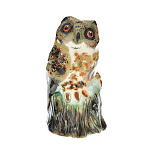  Керамика СКУЛЬПТУРА "Сова (ассортимент)" Глазурь, роспись в ассортименте