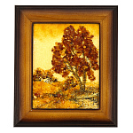 0063705/15*12см (17*20см)  Картина (янтарная крошка)  "ПЕЙЗАЖ" № 15 малая 