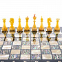 Шахматный ларец с натуральным перламутром и фигурами из янтаря, фотография 13. Интернет-магазин ЛАВКА ПОДАРКОВ