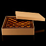 Шахматный ларец с янтарными фигурами "Старый замок", фотография 9. Интернет-магазин ЛАВКА ПОДАРКОВ