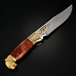 0017534 Златоуст Оружие сувенирное НОЖ "Сафари2" (украшенная рукоять) (НС 1) 
