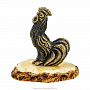 Статуэтка с янтарем "Петушок золотой гребешок", фотография 2. Интернет-магазин ЛАВКА ПОДАРКОВ
