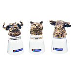 Набор стопок-перевертышей "Бык, Волк, Буйвол"