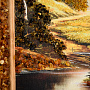 Янтарная картина "Пейзаж №21" 28х20 см, фотография 4. Интернет-магазин ЛАВКА ПОДАРКОВ