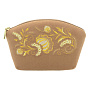 Косметичка "Серенада". Бежевая с вышивкой, фотография 2. Интернет-магазин ЛАВКА ПОДАРКОВ
