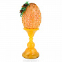 Пасхальное яйцо из янтаря с бисером "Смородина", фотография 3. Интернет-магазин ЛАВКА ПОДАРКОВ