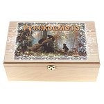 0070775 ИГРА РУССКОЕ ЛОТО "МИШКИ В ЛЕСУ" в дерев.ларце 