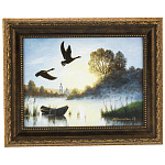  Картина  "НА ОЗЕРЕ" 30*24,5 см 