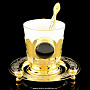 Набор кофейный на две персоны, Златоуст (в ассортименте ), фотография 6. Интернет-магазин ЛАВКА ПОДАРКОВ