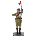 0042544-цвет Ол.миниатюра Серия ВОВ "Регулировщица" арт.1044