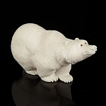 Скульптура из кости "Медведь"