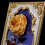 Панно янтарное "Открытка с цветами", фотография 4. Интернет-магазин ЛАВКА ПОДАРКОВ