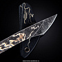 Нож сувенирный киридаши "KOI" black, фотография 3. Интернет-магазин ЛАВКА ПОДАРКОВ