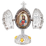 Пасхальное яйцо-шкатулка "Господь Вседержитель". Традиции Фаберже