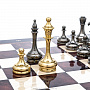 Современные подарочные шахматы с металлическими фигурами 48х48 см , фотография 10. Интернет-магазин ЛАВКА ПОДАРКОВ