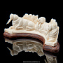 Скульптура из кости "Лежбище моржей", фотография 3. Интернет-магазин ЛАВКА ПОДАРКОВ