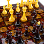 Шахматный ларец с янтарными фигурами "Статус", фотография 10. Интернет-магазин ЛАВКА ПОДАРКОВ