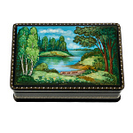 Шкатулка с художественной росписью "Лето"