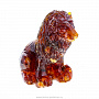 Янтарная статуэтка "Лев", фотография 2. Интернет-магазин ЛАВКА ПОДАРКОВ