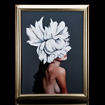 -НП/70*90см  Интерьерная картина на стекле (копия картины Эмми Джадд)