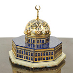 28472/514 Златоуст Композиция МЕЧЕТЬ латунь, золото, серебро, драг.камни в П/У