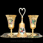 6964 Златоуст Набор Винный с колокольчиком в П/У