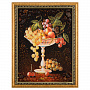 Картина янтарная  "Ваза с фруктами" 30х40 см, фотография 1. Интернет-магазин ЛАВКА ПОДАРКОВ