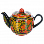 Чайник заварочный 650 мл "Клубника". Хохлома, фотография 3. Интернет-магазин ЛАВКА ПОДАРКОВ