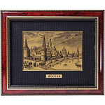  /42*55см Офорт черно-белый  "Старая Москва. Вид на Кремль"