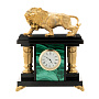 Часы настольные из натурального камня "Лев", фотография 6. Интернет-магазин ЛАВКА ПОДАРКОВ