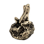 0061964  Скульптура "ЛЯГУШКА на камне" 3*4см