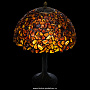 Настольная лампа из янтаря и бронзы. Высота 58 см, фотография 3. Интернет-магазин ЛАВКА ПОДАРКОВ