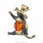 Статуэтка с янтарем "Бык Игруля", фотография 1. Интернет-магазин ЛАВКА ПОДАРКОВ