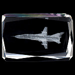  Лазерная графика Куб "СУ-24" 5*8 см