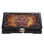 0069274-НП ЯНТАРЬ Домино  "ГЕРБ" светлые фишки