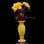 Цветы в вазе (янтарь), фотография 4. Интернет-магазин ЛАВКА ПОДАРКОВ