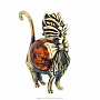 Статуэтка с янтарем "Гламурный кот", фотография 5. Интернет-магазин ЛАВКА ПОДАРКОВ