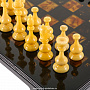 Шахматы с фигурами из янтаря "Жемчужина Африки" 43х43 см, фотография 7. Интернет-магазин ЛАВКА ПОДАРКОВ