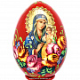 Яйцо пасхальное на подставке "Божья Матерь Неувядаемый цвет", фотография 2. Интернет-магазин ЛАВКА ПОДАРКОВ