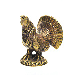 0042089 Микляихское литье Статуэтка "ГЛУХАРЬ" 