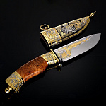 0028758 Златоуст Оружие сувенирное НОЖ ПОДАРОЧНЫЙ в П/У