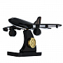 Часы настольные из натурального камня "Самолет", фотография 6. Интернет-магазин ЛАВКА ПОДАРКОВ