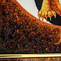 Картина янтарная "Огненный дракон" 30х40 см, фотография 5. Интернет-магазин ЛАВКА ПОДАРКОВ