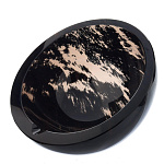 /002 002/11,5см Нат.камень Обсидиан Пепельница