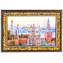 Картина янтарная "Храм Василия Блаженного" 24х15 см, фотография 3. Интернет-магазин ЛАВКА ПОДАРКОВ