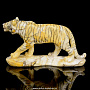 Скульптура из камня "Тигр". Офиокальцит, фотография 3. Интернет-магазин ЛАВКА ПОДАРКОВ