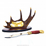 Подарочный набор с ножом и подставкой "Орел", фотография 8. Интернет-магазин ЛАВКА ПОДАРКОВ