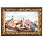 Картина янтарная "Храм Василия Блаженного" 24х15 см, фотография 3. Интернет-магазин ЛАВКА ПОДАРКОВ