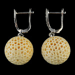 Серьги из бивня мамонта "Марс"